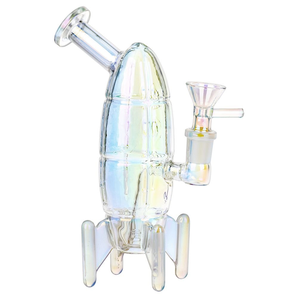 Journey To The Stars Electroplated Glass Water Pipe - Glasss Station