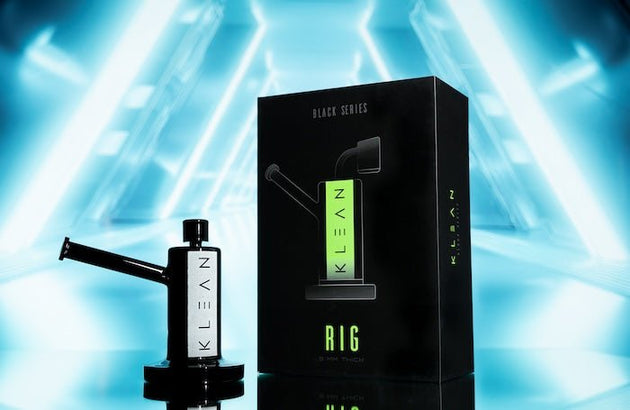 KLEAN Glass Black Series Rig - Glasss Station