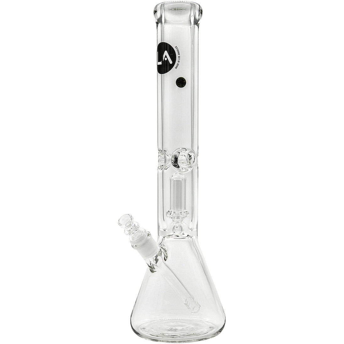 LA Pipes "King Bong" 9mm Shower Head Beaker Bong - Glasss Station