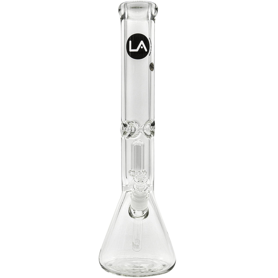LA Pipes "King Bong" 9mm Shower Head Beaker Bong - Glasss Station