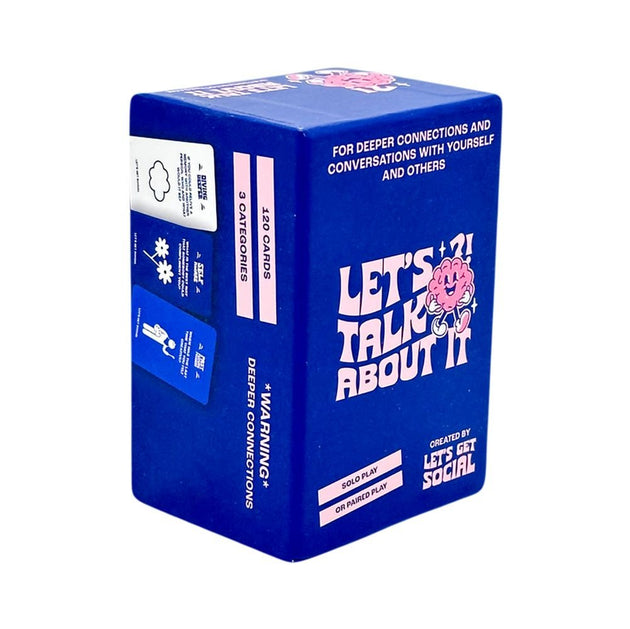 Let's Talk About It Card Game - Glasss Station
