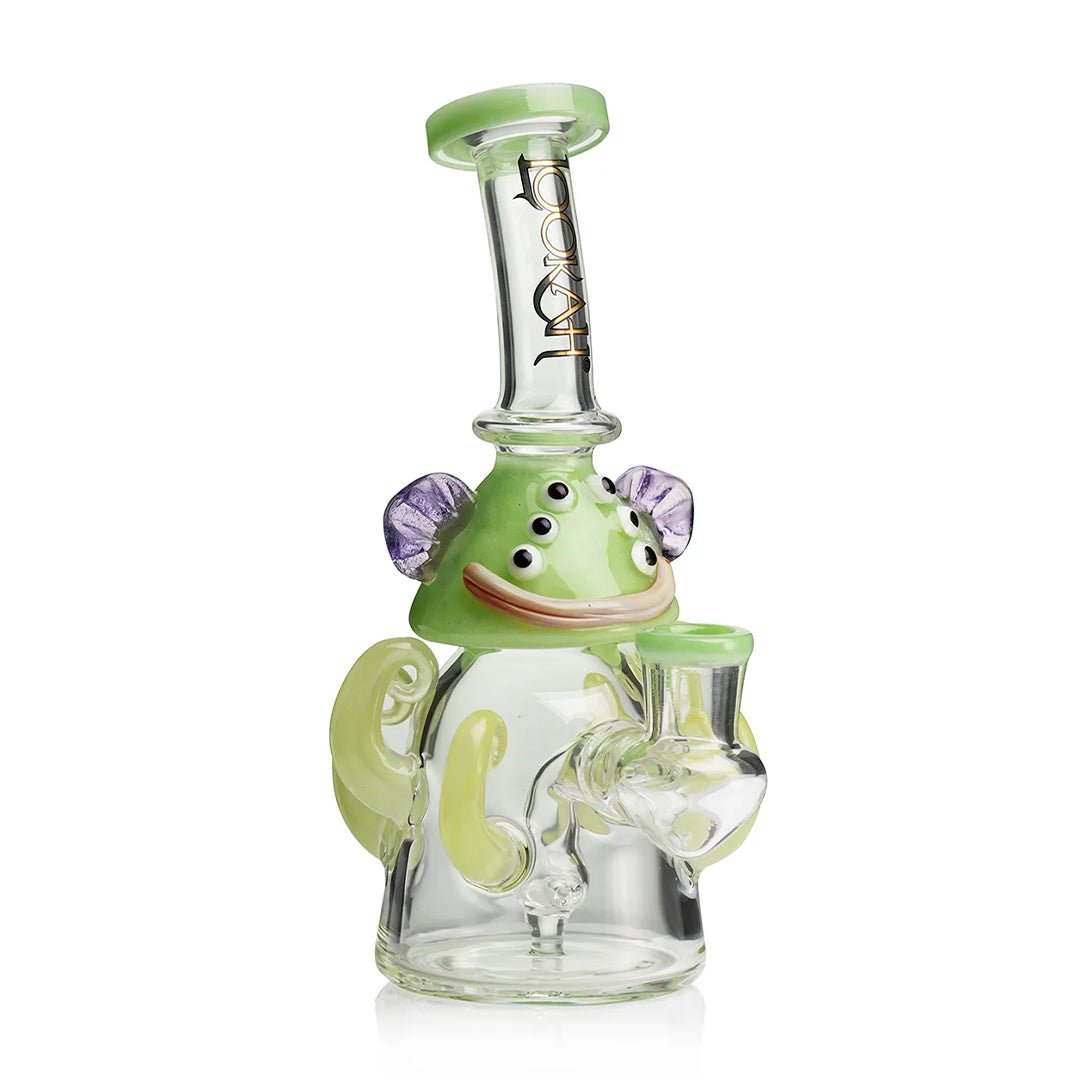 Lookah 10" Mini Cute Six Eyes Clown Water Pipe - Glasss Station