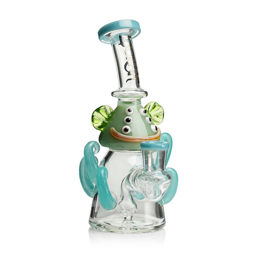 Lookah 10" Mini Cute Six Eyes Clown Water Pipe - Glasss Station