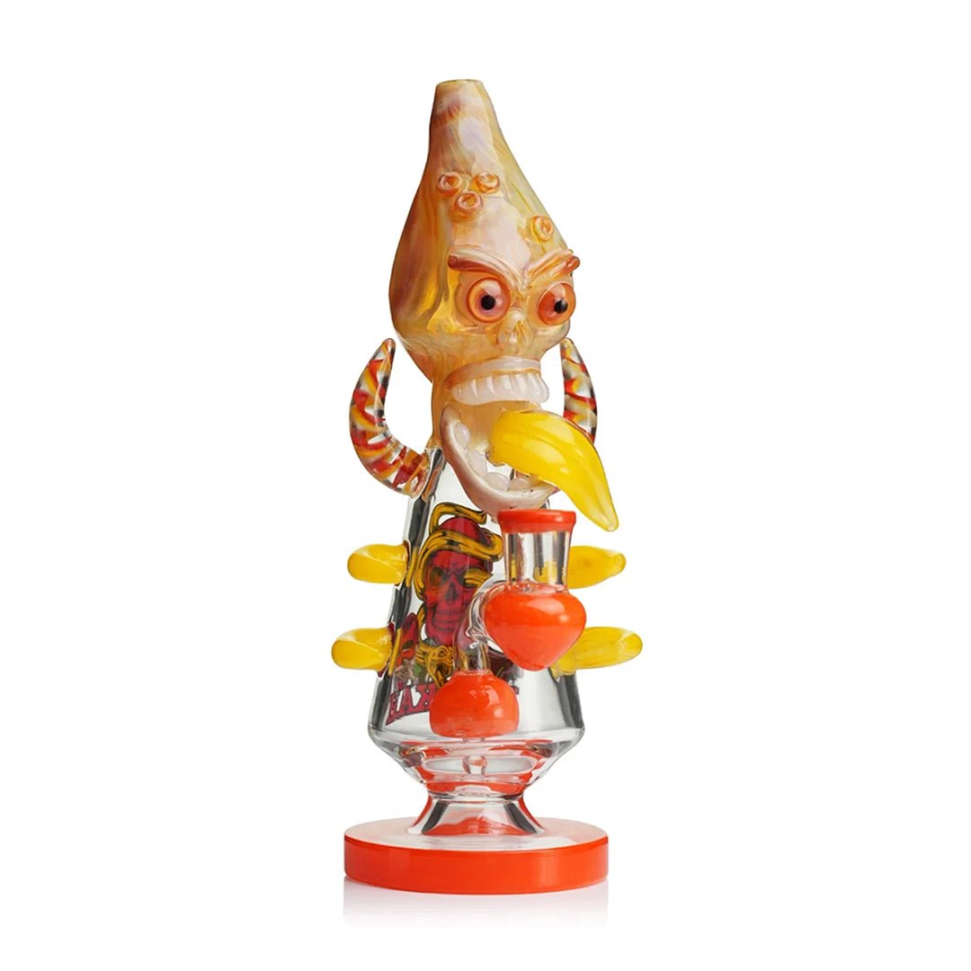 Lookah 11" Cool Skull Bone Water Pipe - Glasss Station