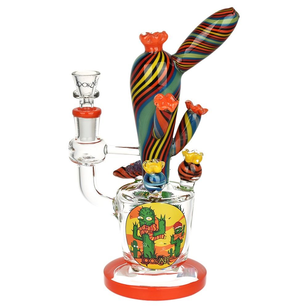 Lookah Glass Cactus Water Pipe - Glasss Station