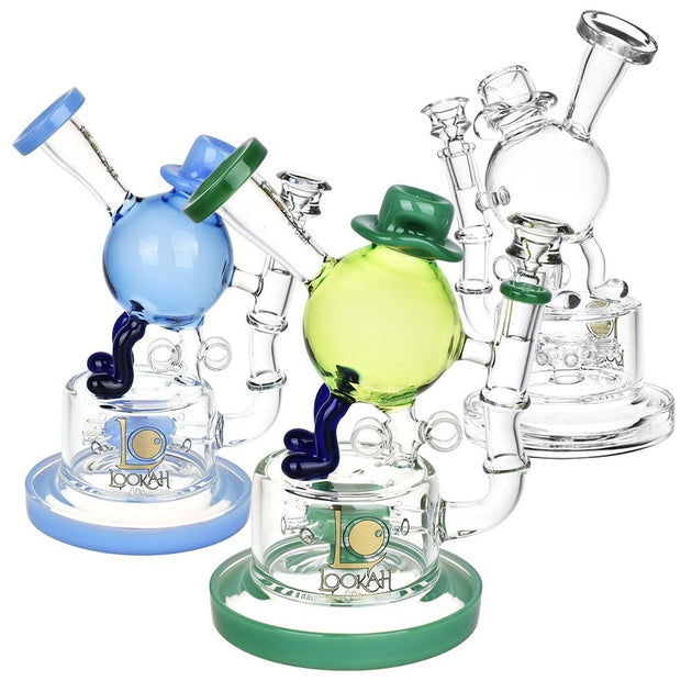 Lookah Glass Dancing Hat Water Pipe - Glasss Station