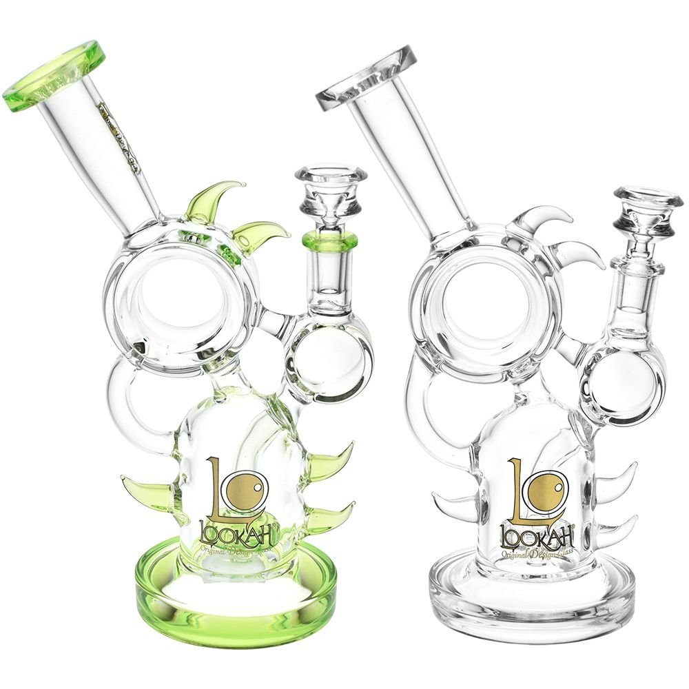 Lookah Glass Hedgehog Recycler Water Pipe - Glasss Station