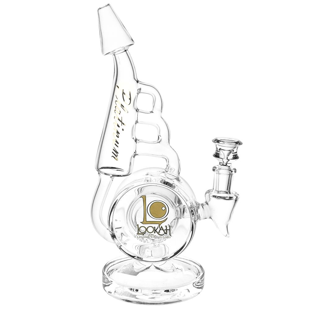 Lookah Glass Horn Recycler Water Pipe - Glasss Station