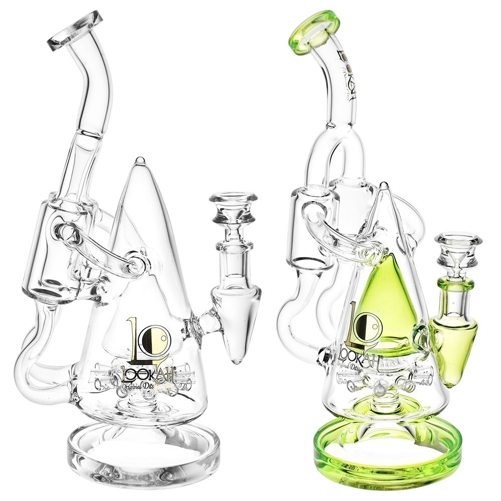 Lookah Glass Pyramid Recycler - Glasss Station
