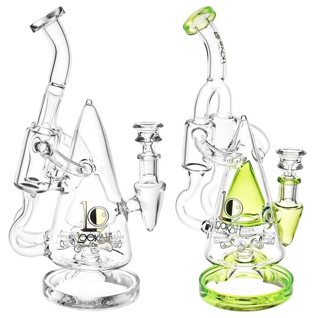 Lookah Glass Pyramid Recycler - Glasss Station