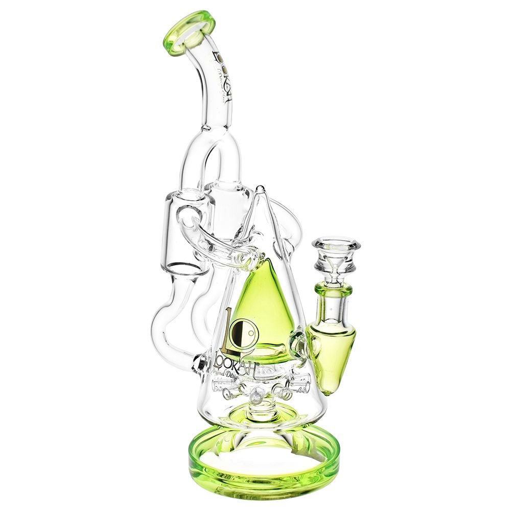 Lookah Glass Pyramid Recycler - Glasss Station
