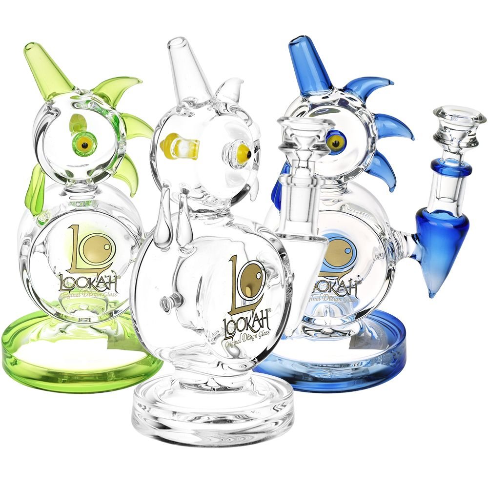 Lookah Glass Rooster Water Pipe - Glasss Station