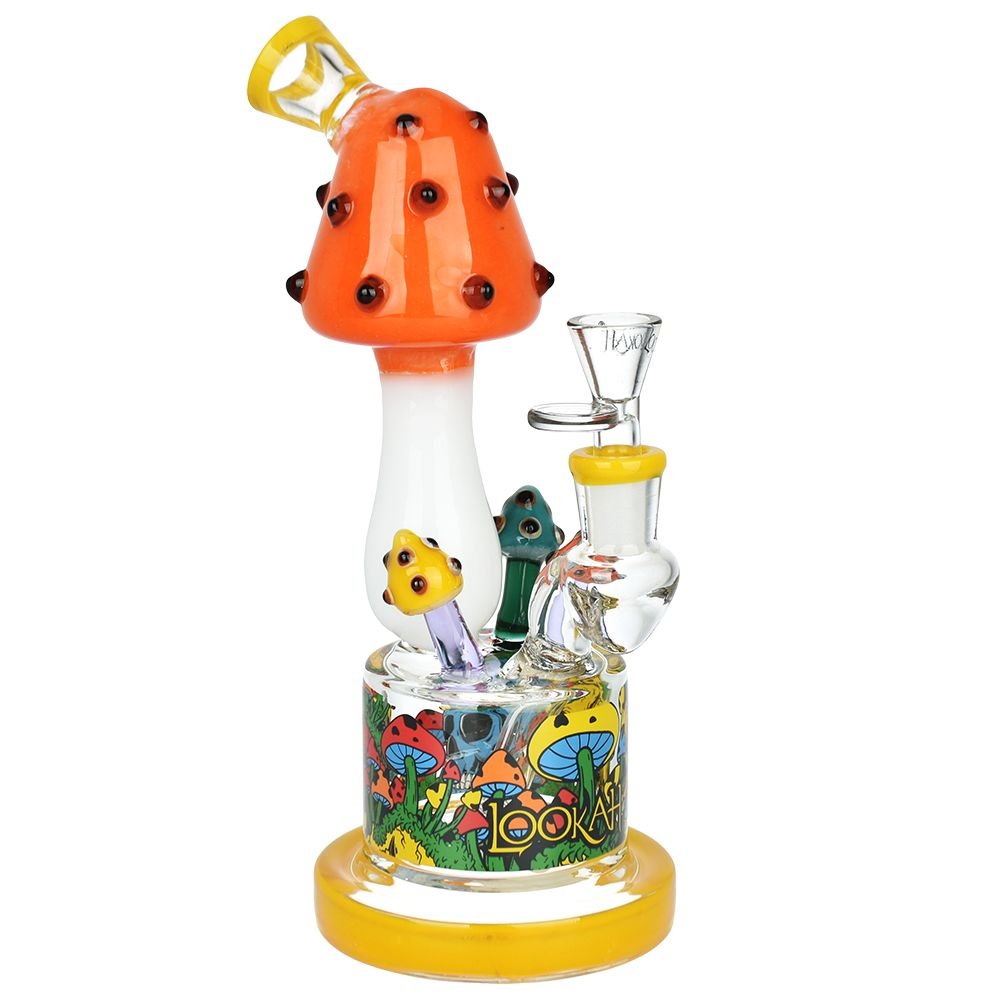 Lookah Glass Shroom Land Water Pipe - Glasss Station