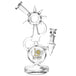Lookah Glass Spiked Recycler Water Pipe - Glasss Station