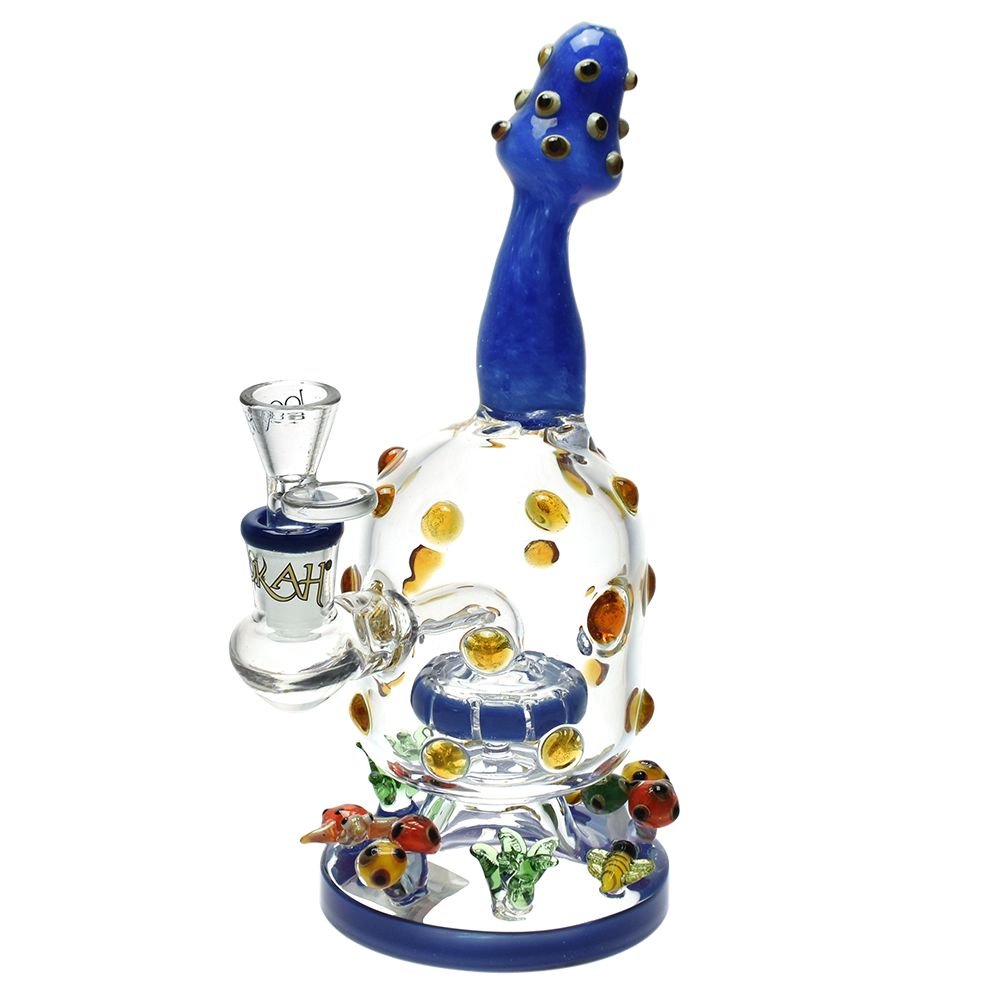 Lookah Glass Spotted Mushroom Water Pipe - Glasss Station