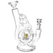 Lookah Glass Warped Recycler Water Pipe - Glasss Station