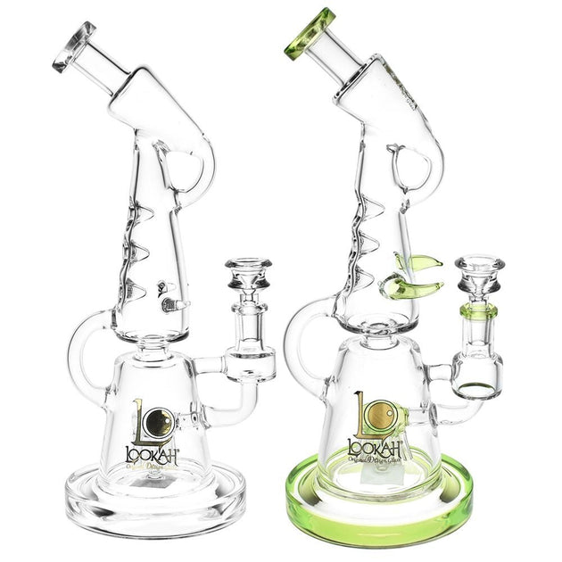 Lookah Glass Wave Recycler Water Pipe - Glasss Station