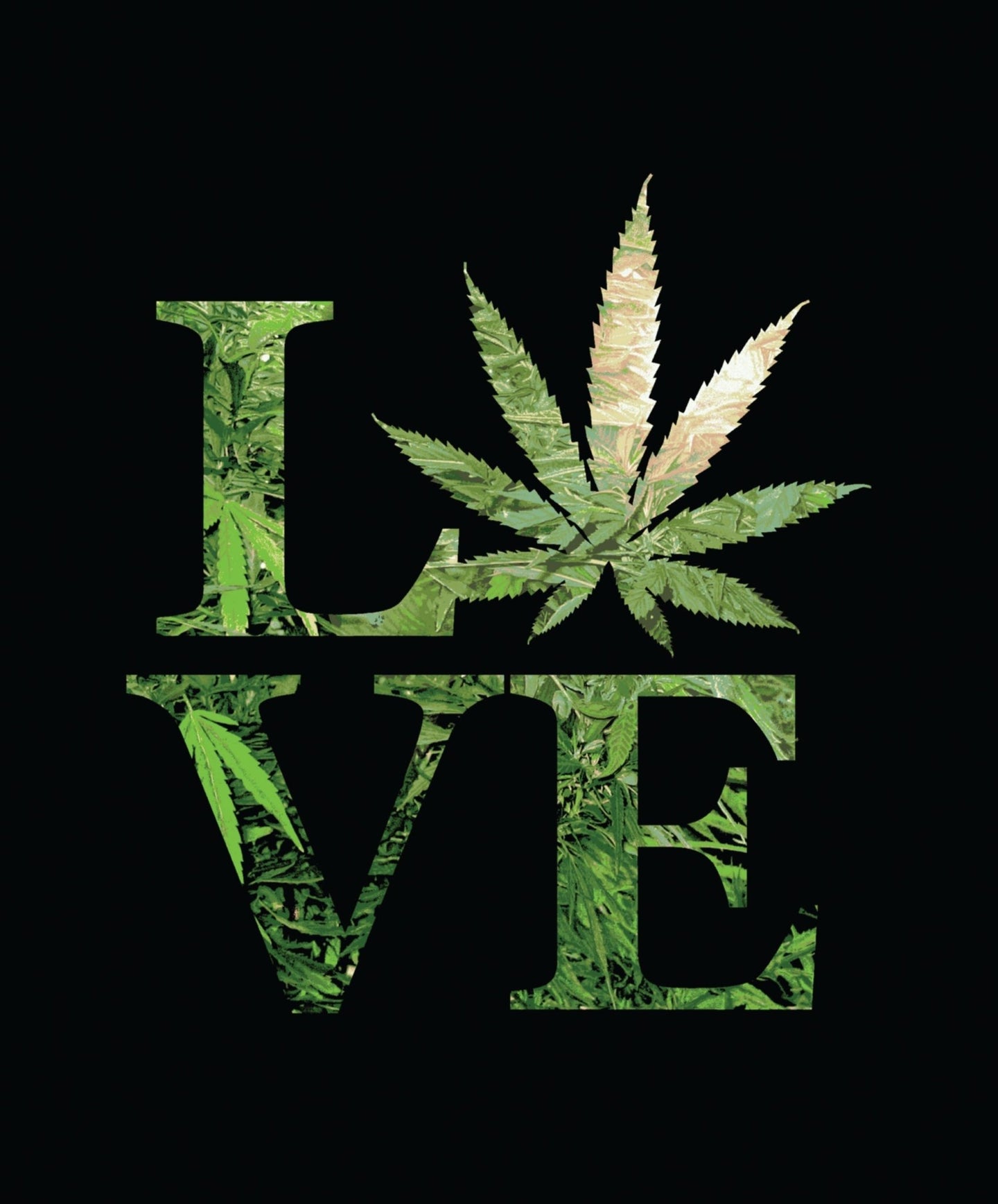 Love Weed Plush Fleece Blanket - Glasss Station