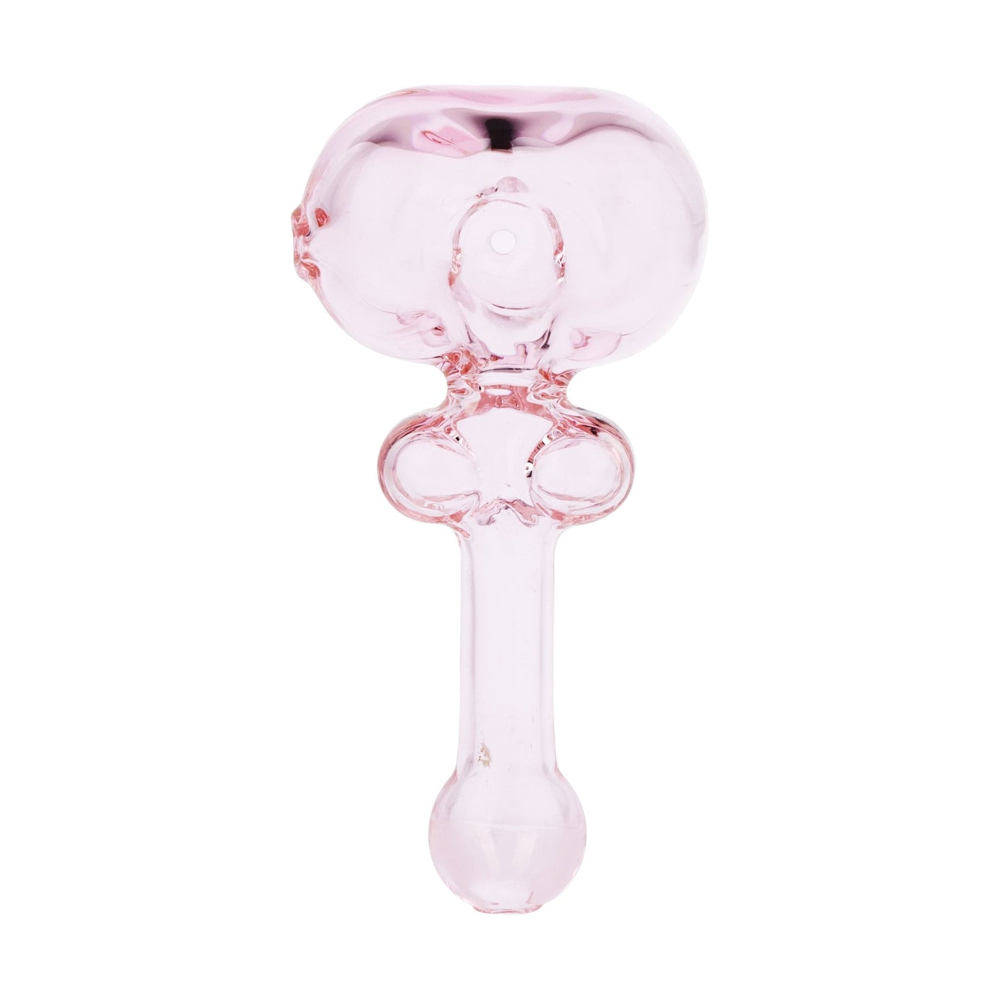 Lovely Hearts Glass Hand Pipe - Glasss Station