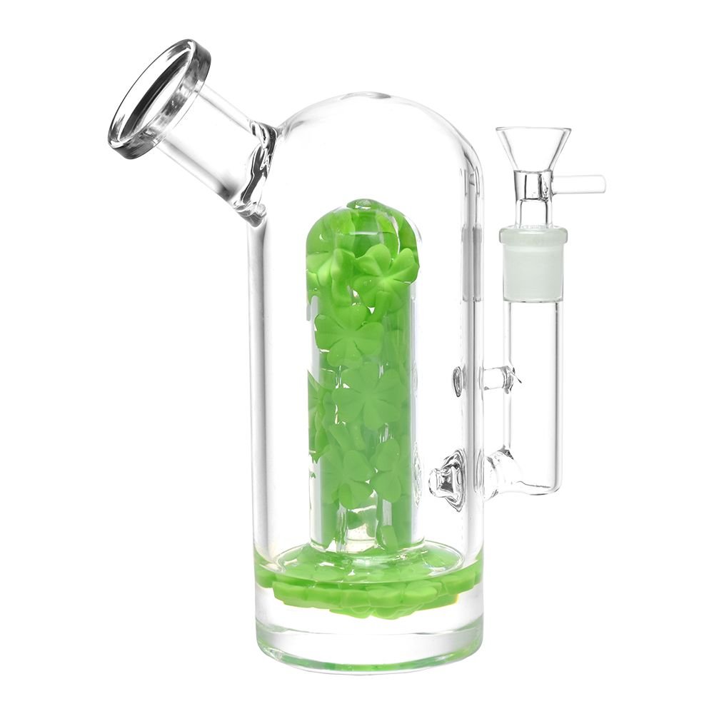 Lucky Clover Glass Water Pipe - Glasss Station