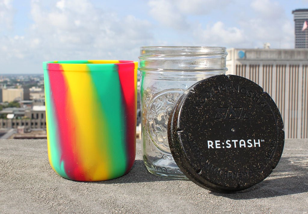 Mason - re 8oz Stash Jar - Glasss Station