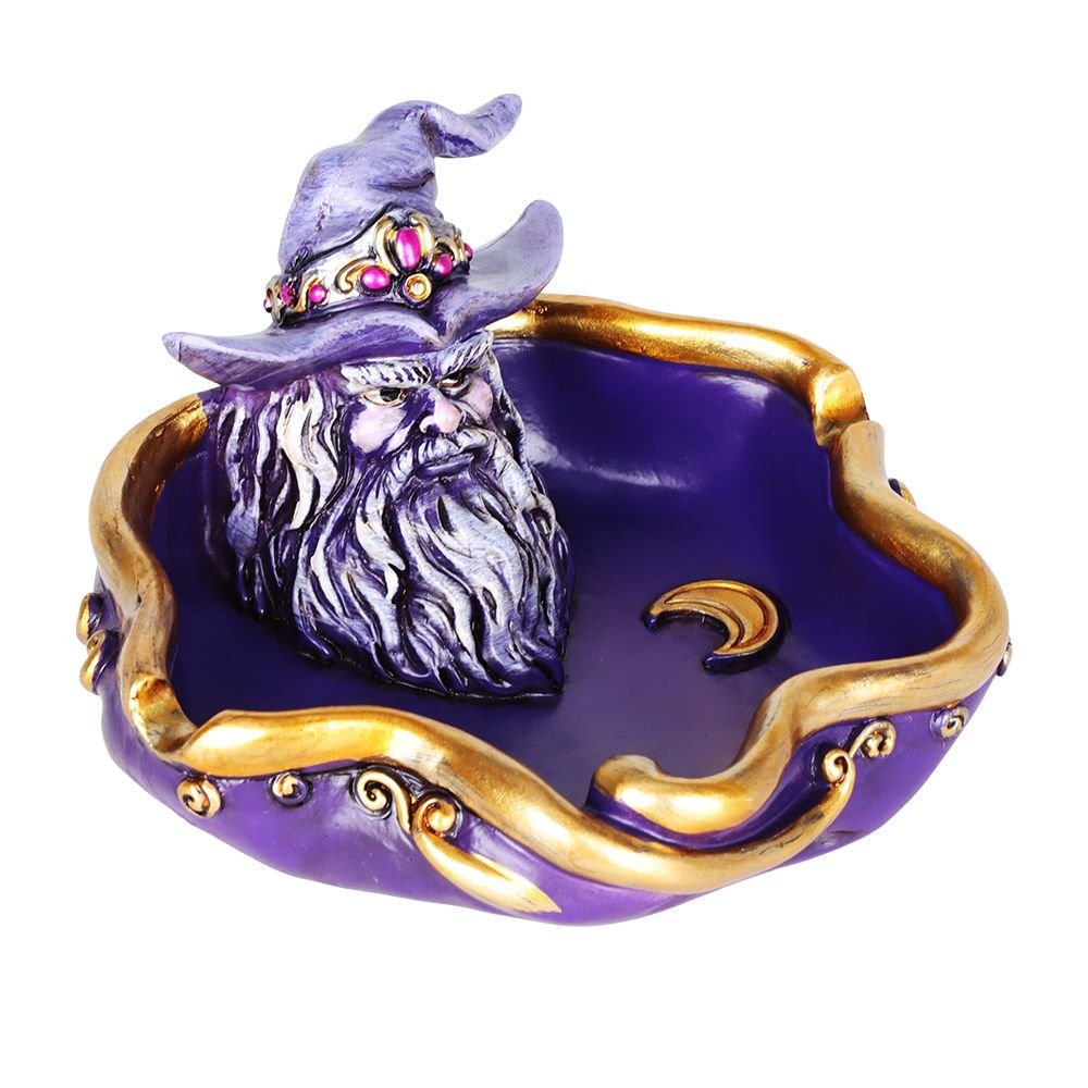 Moon Wizard Polyresin Ashtray - Glasss Station