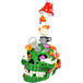 Mushroom Garden Sugar Skull Water Pipe - Glasss Station