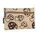 Mushroom Print Hemp Coin Purse - Glasss Station
