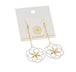 My Bud Vase Flower of Life Earrings - Glasss Station