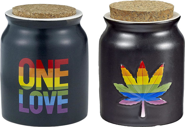 One Love Stash Jar Bundle - Glasss Station
