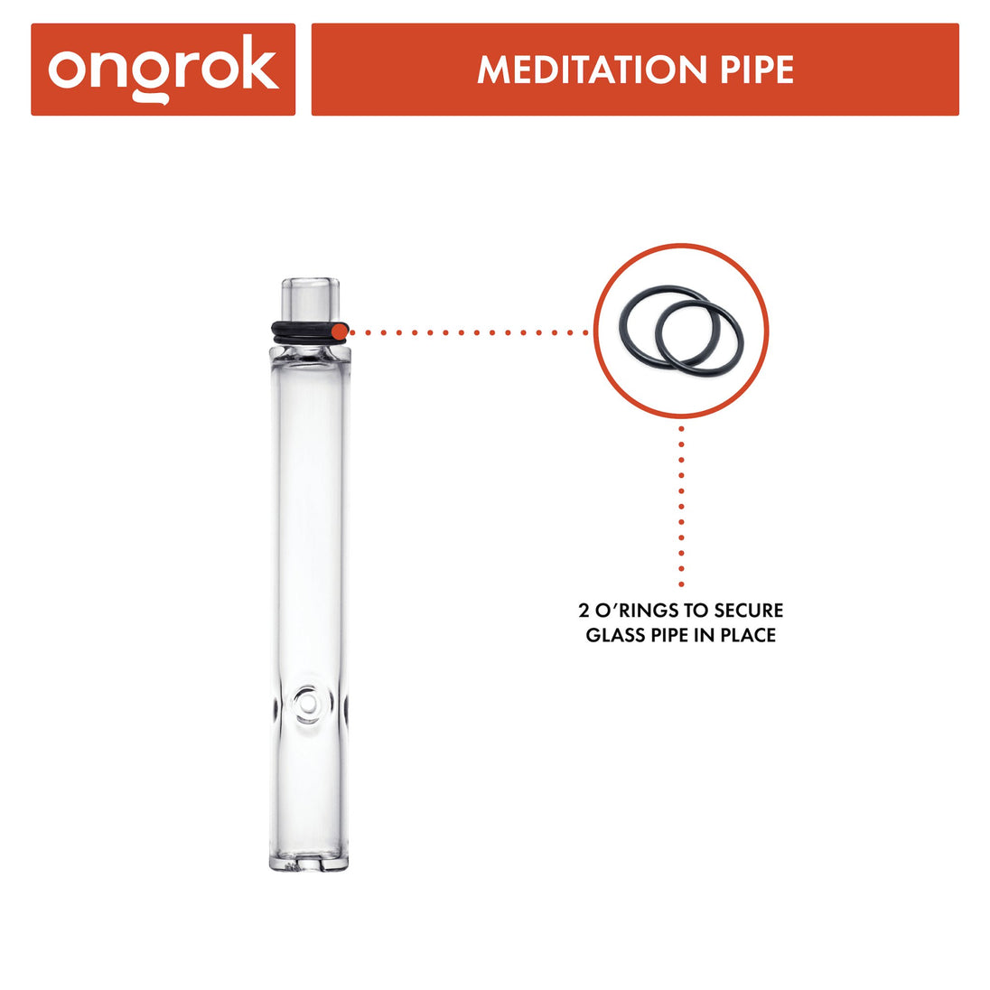 Ongrok Meditation Pipe - Glasss Station