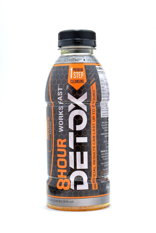 Orange 8 Hour Detox 16oz - Glasss Station