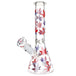 Patriotic Leaf Beaker Water Pipe - Glasss Station