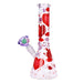 Pinky Hearts Beaker Pipe - Glasss Station