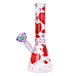 Pinky Hearts Beaker Pipe - Glasss Station