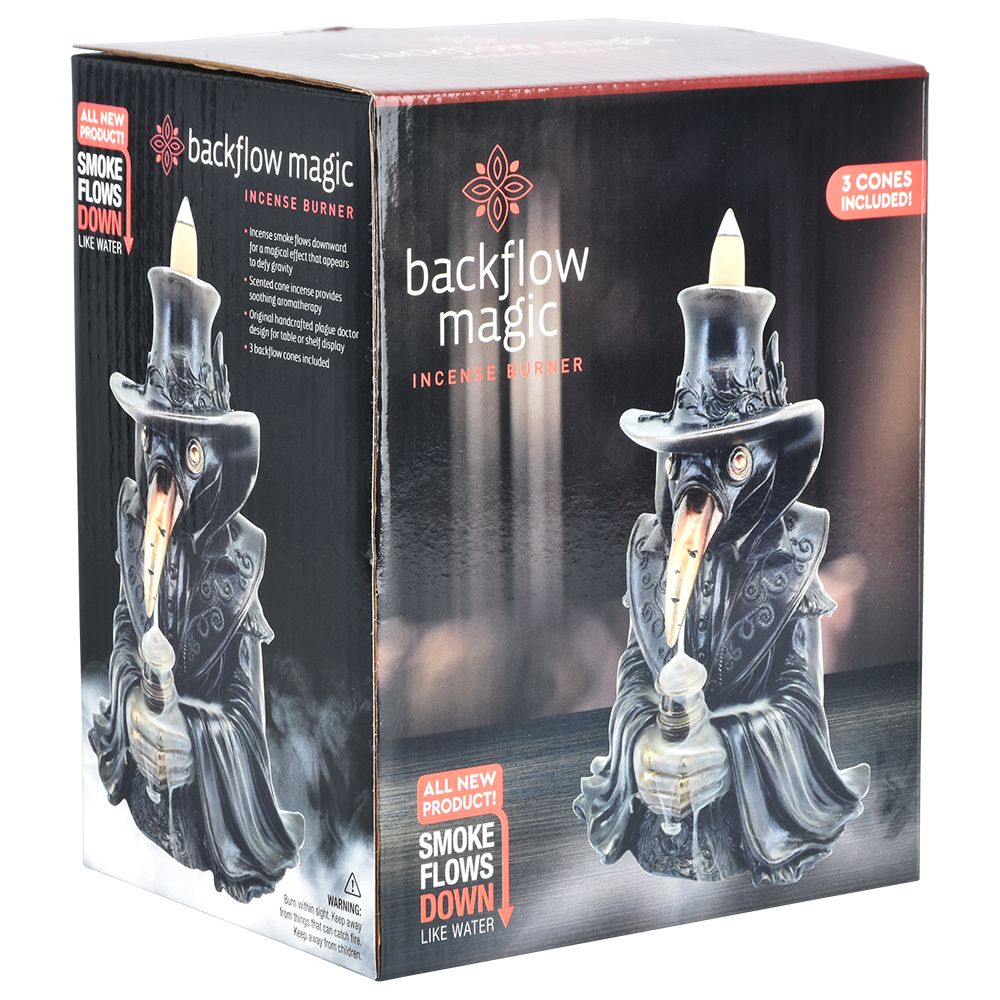 Plague Doctor Backflow Incense Burner - Glasss Station