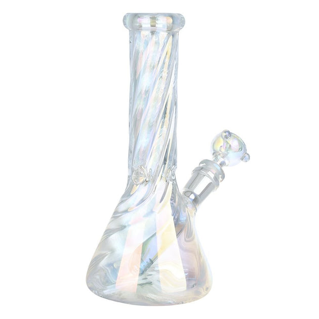 Positive Twist Beaker Glass Water Pipe - Glasss Station
