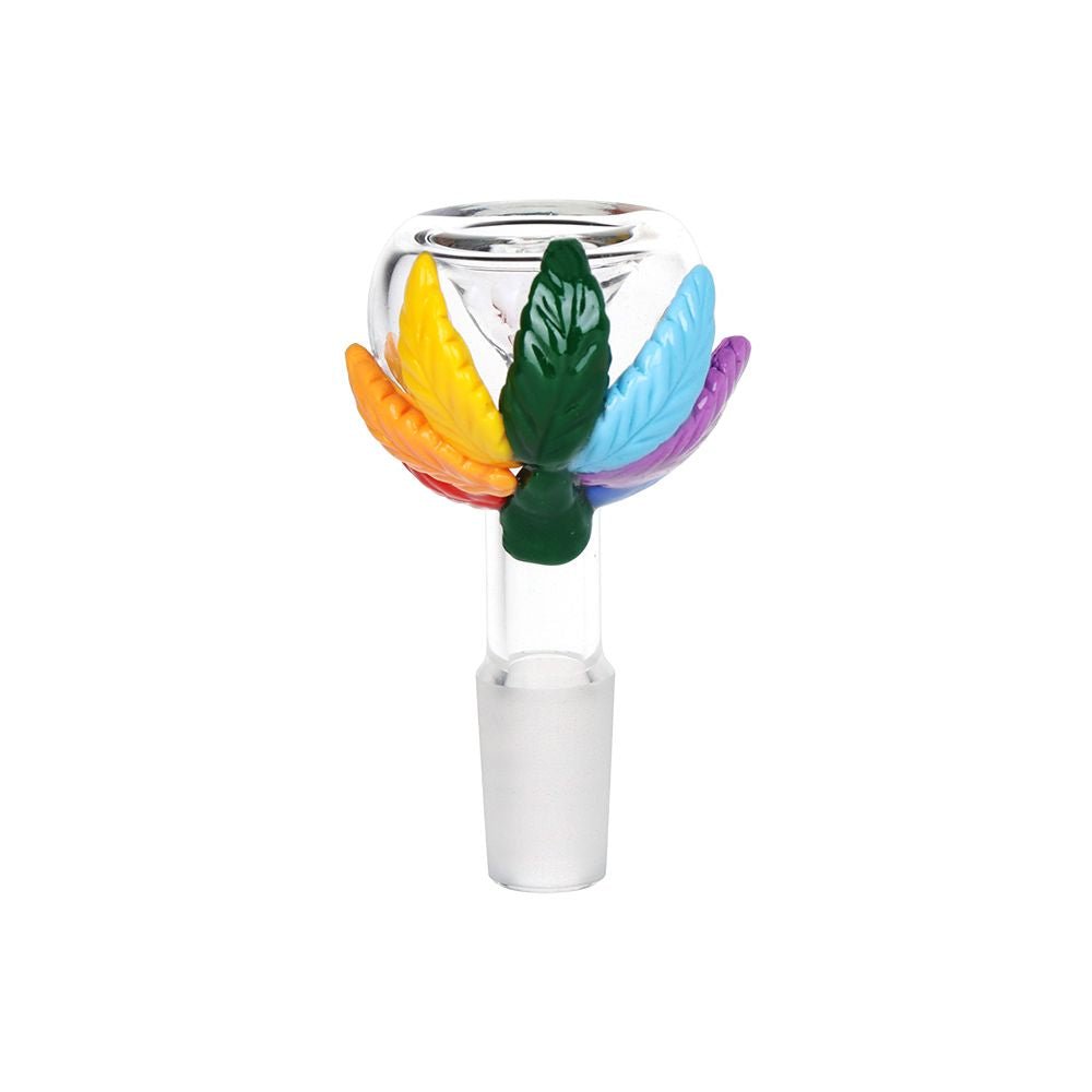 Pride Leaf Glass Herb Slide 5 Pack - Glasss Station