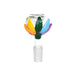 Pride Leaf Glass Herb Slide 5 Pack - Glasss Station