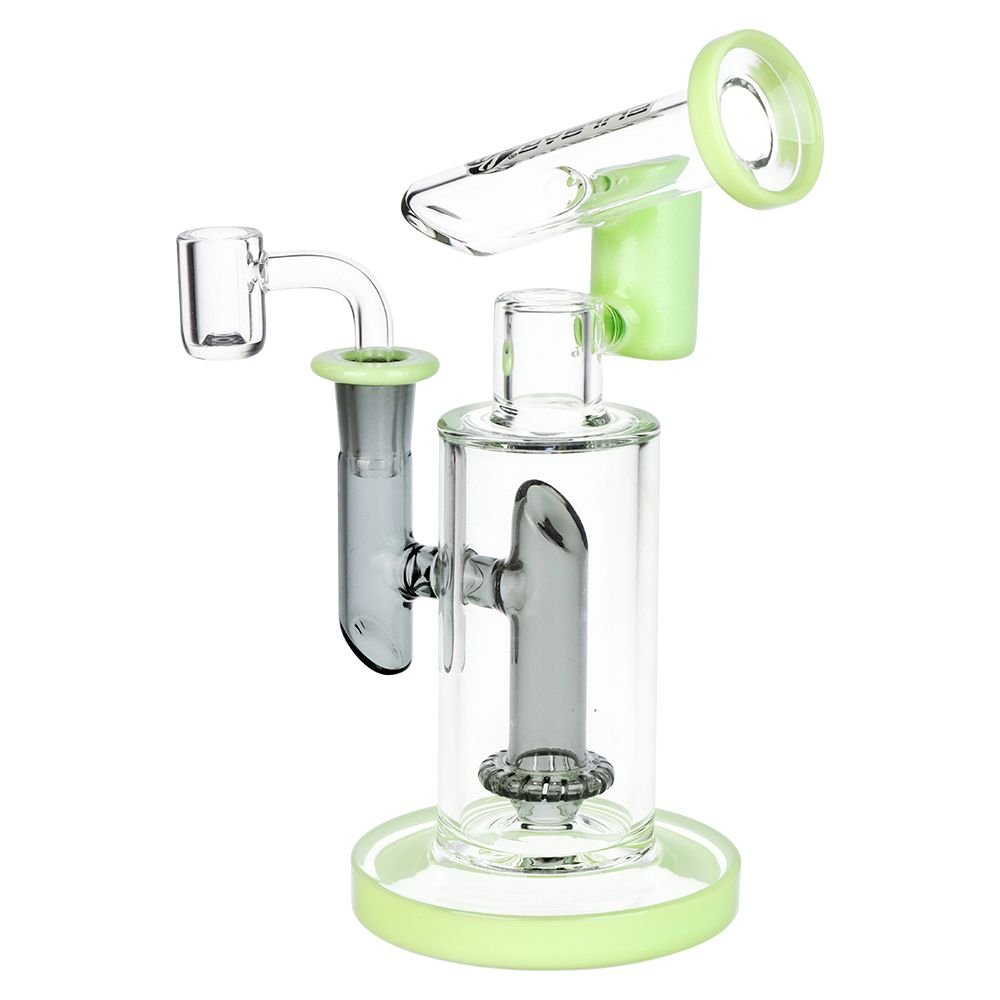 Pulsar Bicolor Fractured Tower Dab Rig - Glasss Station