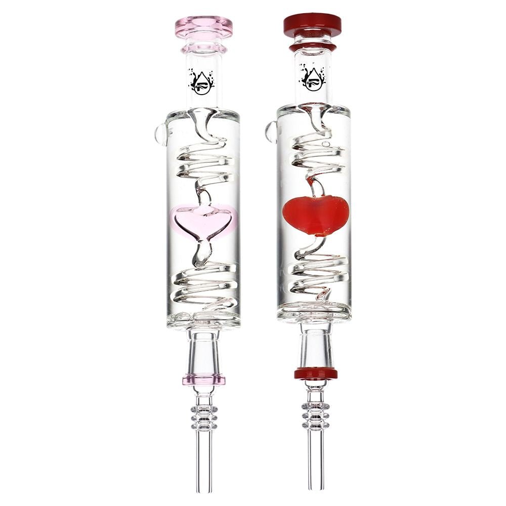 Pulsar Cool Down My Heart Glycerin Dab Straw 2 Piece Set - Glasss Station
