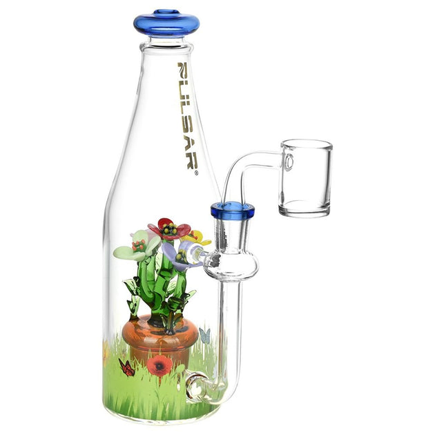 Pulsar Flower Garden Bottle Rig - Glasss Station