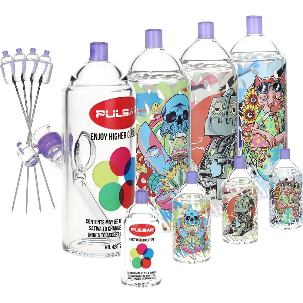 Pulsar Graffiti Series Spray Paint Set - Glasss Station