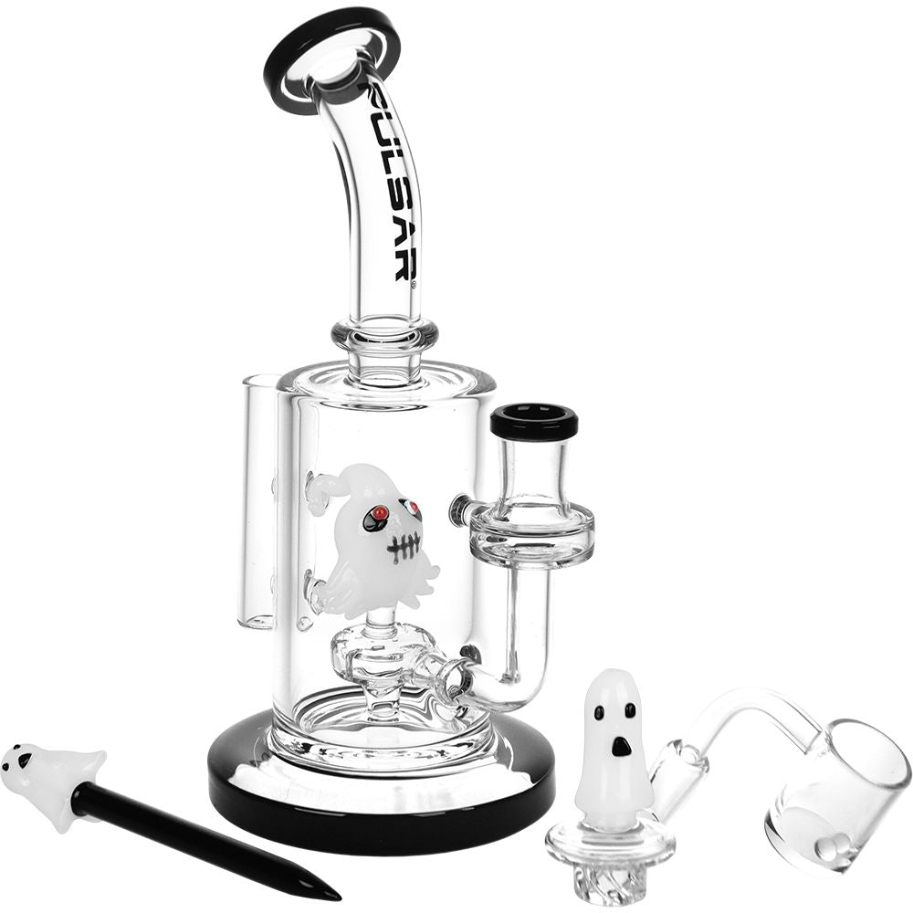 Pulsar Haunted Ghosts Glass Dab Rig Set - Glasss Station