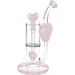 Pulsar Hearts on Hearts Recycler Water Pipe - Glasss Station