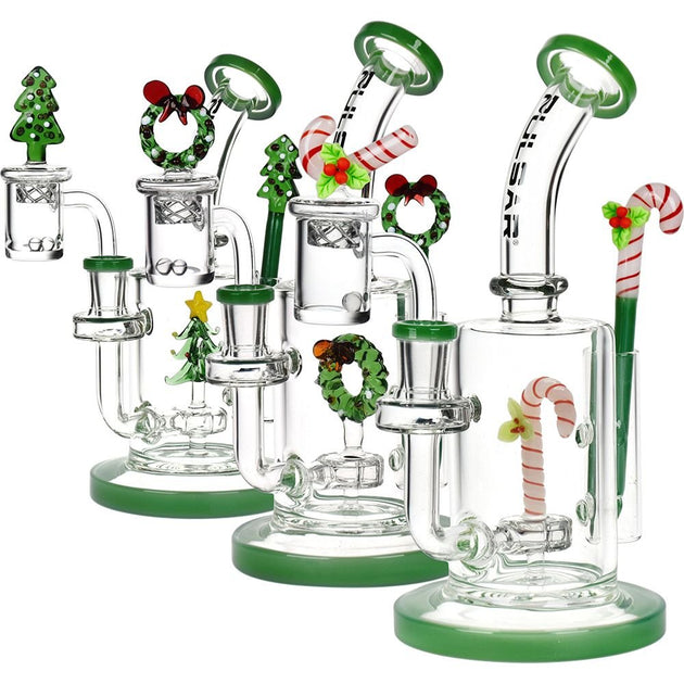 Pulsar Holidaze Series Glass Dab Rig Set - Glasss Station