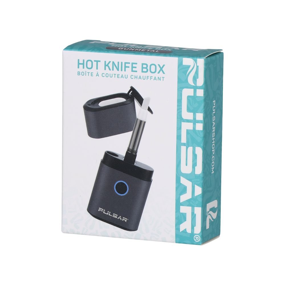 Pulsar Hot Knife Box 2 - in - 1 Electric Loading Tool & Dab Container - Glasss Station