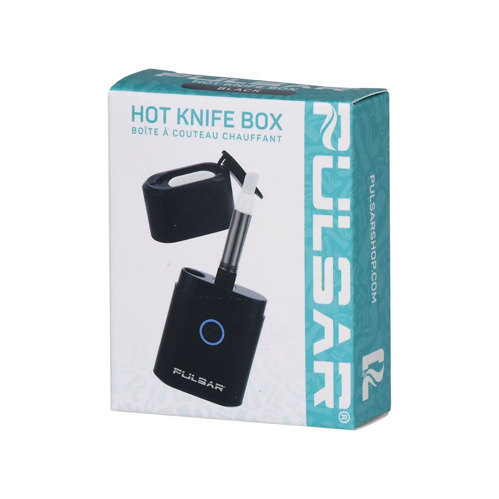 Pulsar Hot Knife Box 2 - in - 1 Electric Loading Tool & Dab Container - Glasss Station