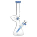 Pulsar Kinked Marble Glass Beaker Bong - Glasss Station