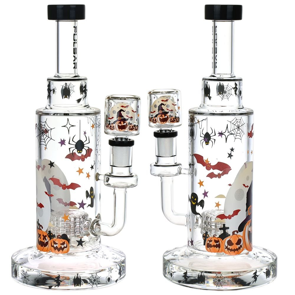 Pulsar Laughing Jack - O - Lantern Glass Bong - Glasss Station